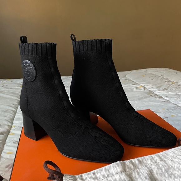【エレガントに】HERMES Stivali Jaime Hermès Boots Size 41 EU